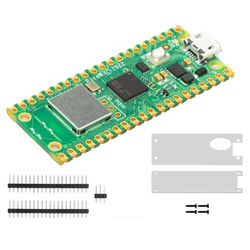 1 Комплект Платы разработки микроконтроллера RP2040 для Raspberry Pi Pico с акриловым корпусом, коллектор GPIO без пайки Изображение