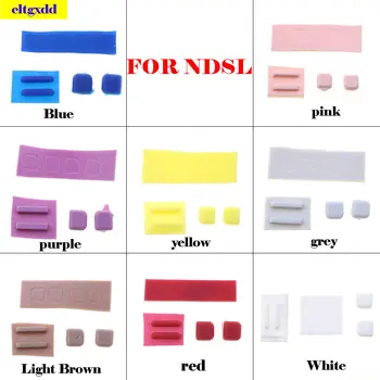 1 комплект резиновой винтовой прокладки для DS Lite для игровой консоли NDSL винтовая заглушка резиновая прокладка Изображение