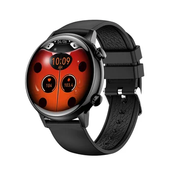 2023 Новый HK39 AMOLED Bluetooth Вызов NFC Смарт-Часы Женские Часы с Пользовательским Циферблатом Мужские Спортивные Фитнес-Трекер Сердечного Ритма Smartwatch Изображение