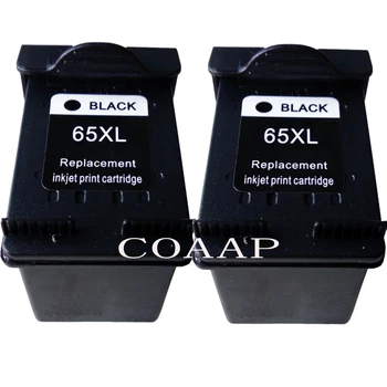 2x Совместимый HP 65 XL черный заправленный чернильный картридж для принтеров HP 65 DeskJet 3732 3752 3720 3722 3723 3755 3730 3758 