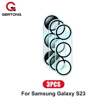 3ШТ Защитное Стекло Камеры Для Samsung Galaxy S23 Plus s23 Ultra 5G Задняя Линза Экрана Защитное Стекло Пленка Защитные Колпачки Изображение