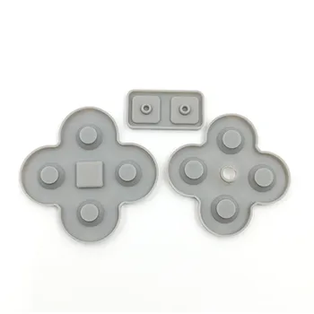 500 компл. Для DS Lite Комплект Токопроводящих Резиновых Накладок для кнопок Запасная Часть Для Кремниевых кнопок NDSL DSL Изображение