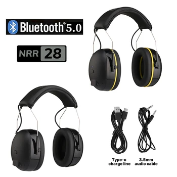 Bluetooth-слуховой аппарат, Шумоподавляющие защитные наушники, Шумоподавляющие наушники для съемки, работы в магазинах Изображение