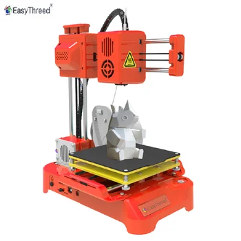 EasyThreed K7 3D принтер Для Начинающих Простой мини 3D принтер начального Уровня с низким уровнем шума Настольная 3D печатная машина для нити PLA TPU Изображение