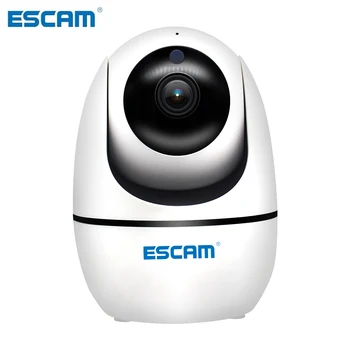 ESCAM PVR008 H.265 PTZ Камера с Автоматическим отслеживанием Панорамирования/плитки 2MP HD 1080P Беспроводная IP-камера ночного видения Изображение