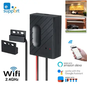 eWeLink WiFi Smart Switch Контроллер открывания гаражных ворот, голосовое управление, совместимое с Alexa Echo Google Home IOS Android Изображение