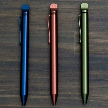 Japan SAKURA Craft_ Lab Limited 001S Латунная Шариковая Ручка 0,5 мм Металлическая Канцелярская Призовая Вращающаяся Ручка 1 шт./Лот Изображение