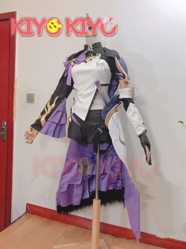 KIYO-KIYO Game Honkai Impact 3 Elysia, костюм для косплея, полный комплект, платье, женский высококачественный размер на заказ Изображение