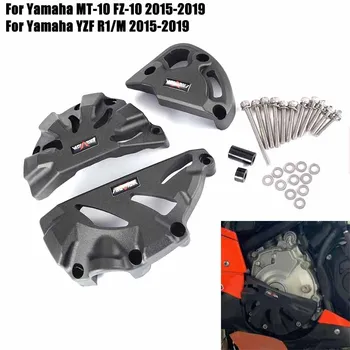 MT10 FZ10 Комплект Защитных Чехлов двигателя Для Yamaha FZ-10 MT-10 MT FZ 10 2015 216 2017 2018 2019 YZF-R1 YZF-R1M YZFR1 YZFR1M Изображение