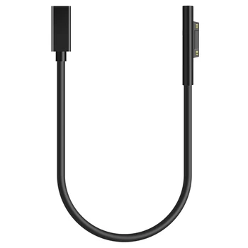 USB Type C PD 15V Адаптер зарядного устройства Конвертер Зарядный кабель для ноутбука Surface Pro 7/6/5/4/3/GO/BOOK 1/2 Изображение