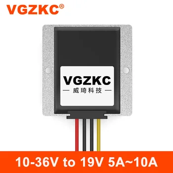VGZKC преобразователь питания от 10-36 В до 19 В от 12 В до 24 В до 19 В автомобильный блок питания для ноутбуков Модуль регулятора постоянного напряжения Изображение