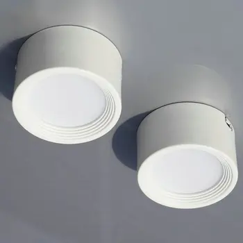 Бесплатная Доставка 3 Вт 5 Вт 6 Вт 10 Вт 15 Вт COB светодиодный светильник с высокой Яркостью 100 лм/Вт, теплый белый/холодный белый, сертифицированный CE и RoHS Изображение