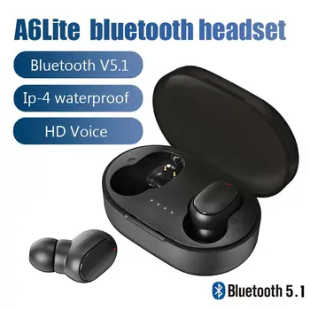 Беспроводные Наушники Bluetooth 5,0 Наушники HD Voice Спортивные Наушники-вкладыши Для Смартфона iPhone Redmi Hifi Bluetooth-Гарнитура Изображение
