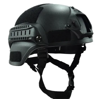 Высококачественный Легкий БЫСТРЫЙ Шлем MICH2000 Airsoft MH Tactical Outdoor Tactical Pain Ball CS SWAT Защитное Снаряжение Для Верховой Езды Изображение