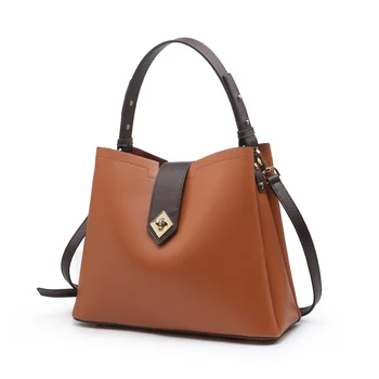 Женская сумка на цепочке из искусственной кожи, сумка через плечо, Классические Дизайнерские Модные Сумки Большой емкости Изображение