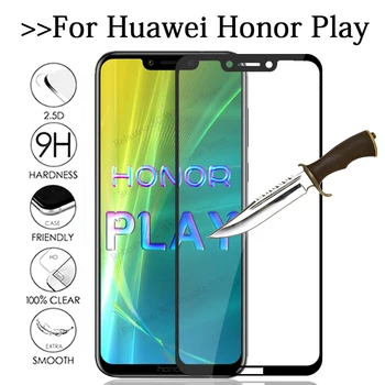 Защитная пленка из закаленного стекла с полным покрытием для мобильного телефона huawei honor play на защитную пленку honor play glas COR-L29 Изображение