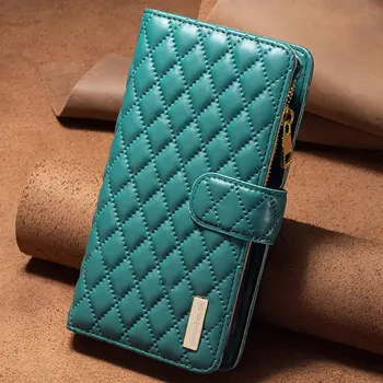 Кожаный чехол-бумажник на молнии для Samsung Galaxy A53 A54 A34 A25 5G с откидной крышкой для Galaxy A73 A33 A23 A13 A 04 S A24 A14 A 54 Funda Изображение