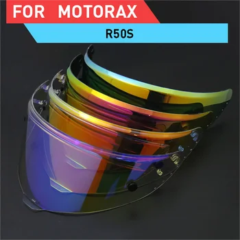 Козырек мотоциклетного шлема для MOTORAX R50S Moto Casco Viseira Оригинальная замена Лобового стекла с защитой от падения, линзы, Аксессуары для шлема Изображение