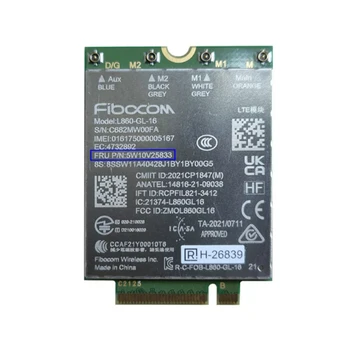 Модуль Fibocom L860-GL-16 5W10V25833 LTE Cat16 для ноутбука Thinkpad X1 Carbon 10th X1 Yoga 7th P16 X1 Nano T14 T16 X13 поколения P14 Изображение