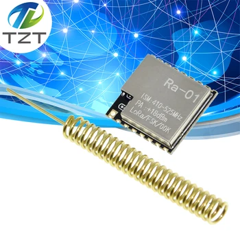 Модуль беспроводной передачи с расширенным спектром TZT Ra-01 LoRa SX1278 433 МГц, самый дальний 10 км для arduino Изображение