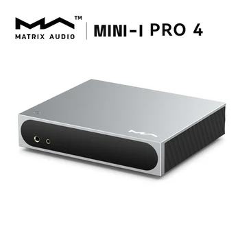 Музыкальный Стример MATRIX MINI-I PRO 4 ES9039Q2M, Декодер с сенсорным экраном, МА-плеер, Высококачественный USB-ЦАП, Усилитель для наушников Изображение