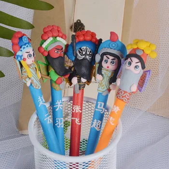Мягкая глиняная ручка, нейтральная ручка, шариковая ручка, серия косметики для лица, мягкая глиняная ручка Изображение