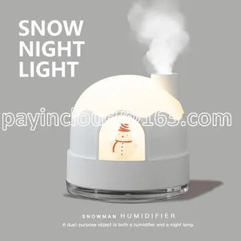 Ночник-увлажнитель воздуха Snow House, увлажняющий ночник, дизайн 2в1 Изображение