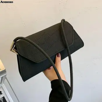 Популярная новая маленькая сумка, красная сумка через плечо Изображение