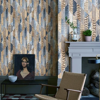 Скандинавские имитирующие кожу обои 3d ПВХ Водонепроницаемые 3D обои Домашний декор для гостиной Стены спальни Фреска papel tapiz Изображение