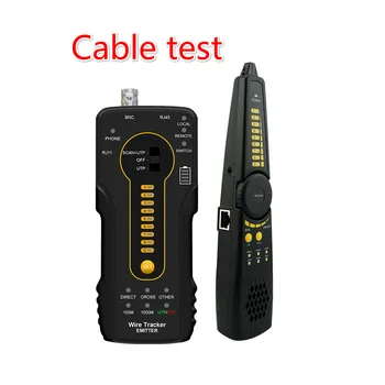 Телефонная линия Cat 6 LAN Кабельный Трекер Тестер непрерывности провода CT-66 Сетевой кабельный порт инструмент для тестирования сетевого кабеля маршрутизатора Изображение