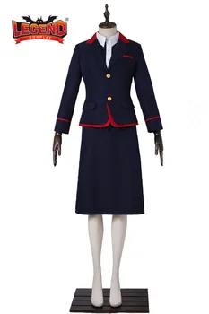 Форменный костюм JAL CA, авиационный костюм Japan Airlines Corporation, униформа стюардессы на Хэллоуин Изображение
